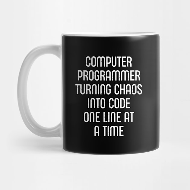 Computer Programmer Turning Chaos into Code, One Line at a Time by trendynoize